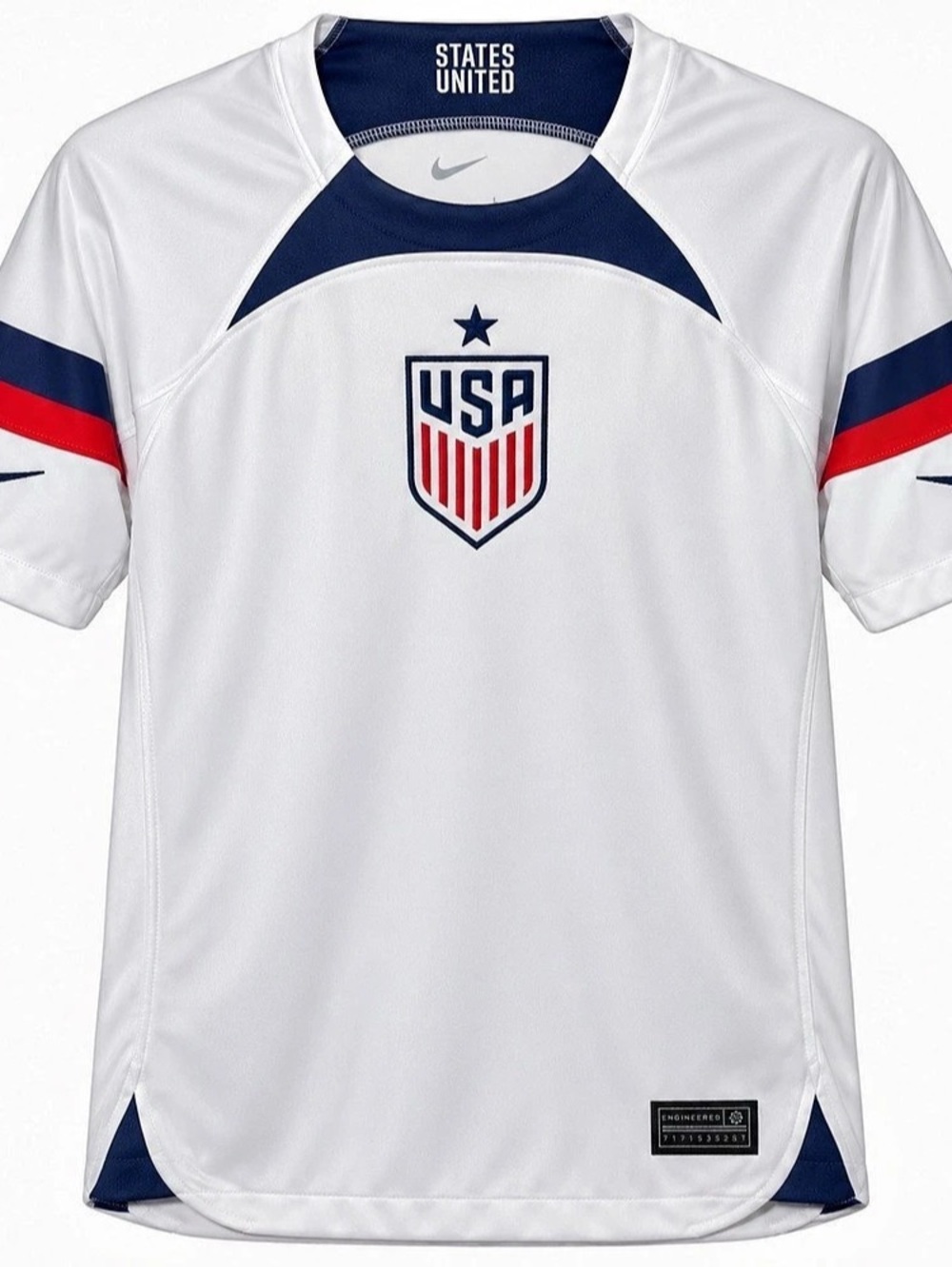 Nike USA 2022 Home Soccer Jersey USMNT Dri-FIT